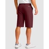 G Gradual Men’s Golf Shorts with 4 Pockets 11 Inch Inseam Casual Shorts(Wine)