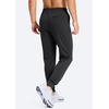 G Gradual Men’s Joggers with 4 Pockets Athletic Workout Sweatpants for Men(Black)