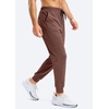 G Gradual Men’s Joggers with 4 Pockets Athletic Workout Sweatpants for Men(Brick Heather)