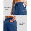 G Gradual Men’s Joggers with 4 Pockets Athletic Workout Sweatpants for Men(Dark Blue Heather)
