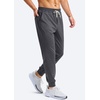 G Gradual Men’s Joggers with 4 Pockets Athletic Workout Sweatpants for Men(Dark Grey Heather)