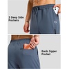 G Gradual Men’s Joggers with 4 Pockets Athletic Workout Sweatpants for Men(Dusty Blue)