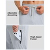 G Gradual Men’s Joggers with 4 Pockets Athletic Workout Sweatpants for Men(Mineral Grey Heather)