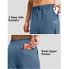 G Gradual Men’s Joggers with 4 Pockets Athletic Workout Sweatpants for Men(Slate Blue)