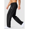 G Gradual Mens Sweatpants Lightweight Mesh Athlertic Workout Pants with Zipper Pockets (Black, 3XL)