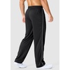 G Gradual Mens Sweatpants Lightweight Mesh Athlertic Workout Pants with Zipper Pockets (Black, 3XL)