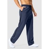 G Gradual Mens Sweatpants Lightweight Mesh Athlertic Workout Pants with Zipper Pockets (Blue, M)