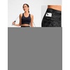 G Gradual Women’s 5″ Athletic Running Shorts with Zip Pockets Stretchy Quick Dry High Waisted for Workout Gym Hiking(Black Camo)