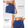 G Gradual Women’s Athletic Shorts 6″ High Waisted Casual Shorts for Women(Deep Cobalt Blue)