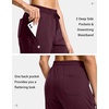G Gradual Women’s Tall Sweatpants 30/32/34″ Cotton Joggers with Pockets(Wine)