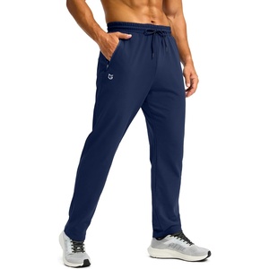G Gradual Men’s Fleece Lined Winter Pants with 3 Zipper Pockets(Navy)