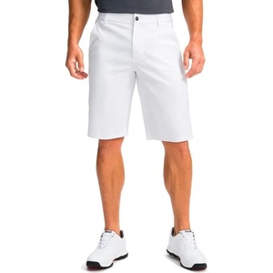G Gradual Men’s Golf Shorts with 4 Pockets 11 Inch Inseam Casual Shorts(White)