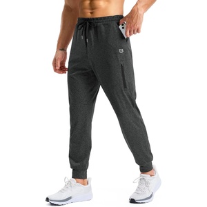 G Gradual Men’s Joggers with 4 Pockets Athletic Workout Sweatpants for Men(Charcoal Heather)