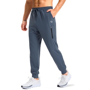 G Gradual Men’s Joggers with 4 Pockets Athletic Workout Sweatpants for Men(Dusty Blue)