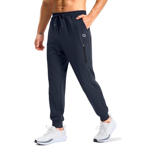 G Gradual Men’s Joggers with 4 Pockets Athletic Workout Sweatpants for Men(Navy)