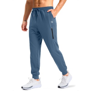 G Gradual Men’s Joggers with 4 Pockets Athletic Workout Sweatpants for Men(Slate Blue)