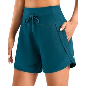G Gradual Women’s 5″/7″ Athletic Gym Running Shorts with Zipper Pockets(Borealis Green)