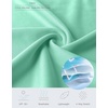G Gradual Men’s Golf Polo Shirts Long Sleeve Sun Protection Shirts UPF 50+(Mint Green)