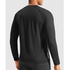 G Gradual Men’s Thermal Shirts Long Sleeve Athletic Workout T-Shirts(Black)