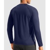 G Gradual Men’s Thermal Shirts Long Sleeve Athletic Workout T-Shirts(Navy)