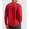 G Gradual Men’s Thermal Shirts Long Sleeve Athletic Workout T-Shirts(Red)