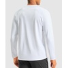 G Gradual Men’s Thermal Shirts Long Sleeve Athletic Workout T-Shirts(White)