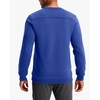 Men’s Fleece Lined Crewneck Sweatshirt Athletic Midweight Regular Fit(Royal Blue)