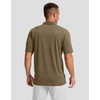 Men’s Golf Polo Shirts Dry Fit Moisture Wicking Performance Short Sleeve(A-khaki)