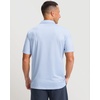 Men’s Golf Shirts Dry Fit Micro Print Short Sleeve Polo(Arc Arrow)