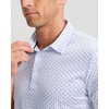 Men’s Golf Shirts Dry Fit Micro Print Short Sleeve Polo(Golf Clubs)