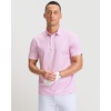 Men’s Golf Shirts Dry Fit Micro Print Short Sleeve Polo(Mini Dumbbell 2)