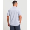 Men’s Golf Shirts Dry Fit Micro Print Short Sleeve Polo(Swirl)