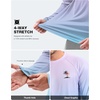 Men’s Sun Protection Shirts UPF 50+ Rash Guard Swim for Men(Light Purple Surfboard)