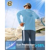Men’s Sun Protection Shirts UPF 50+ Rash Guard Swim for Men(Sailboat)