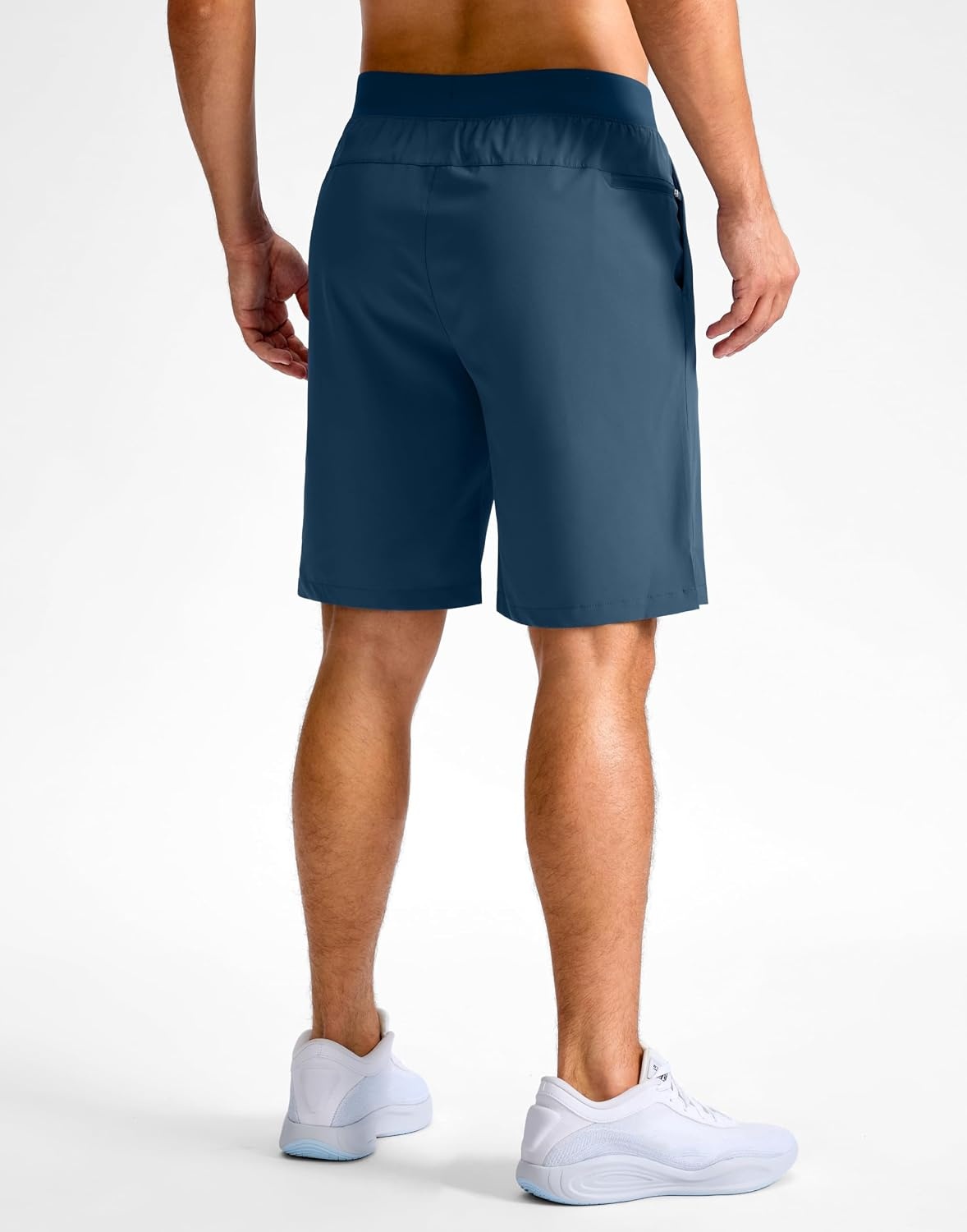 image:imageG Gradual Mens Athletic Running Shorts Zip Pocket Quick DryBlue Grey