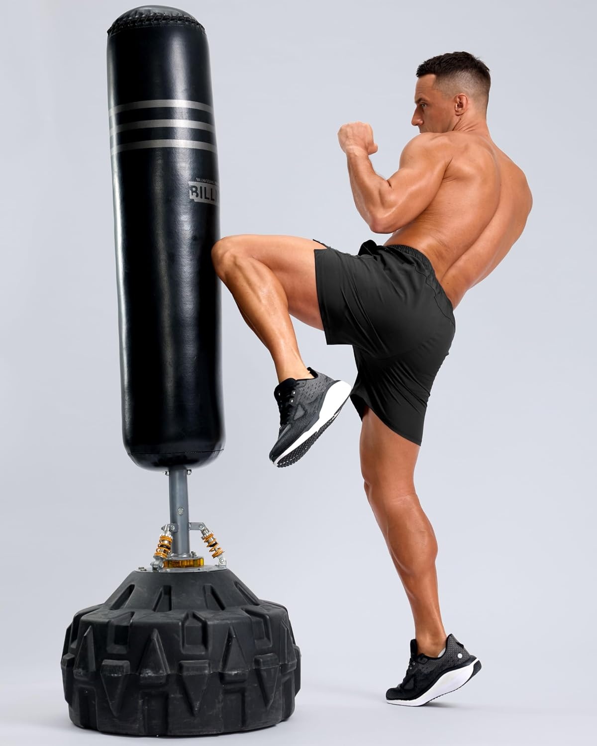 image:imageG Gradual Mens Athletic Running Shorts with 2 Zipper Pockets 7 5 9Black