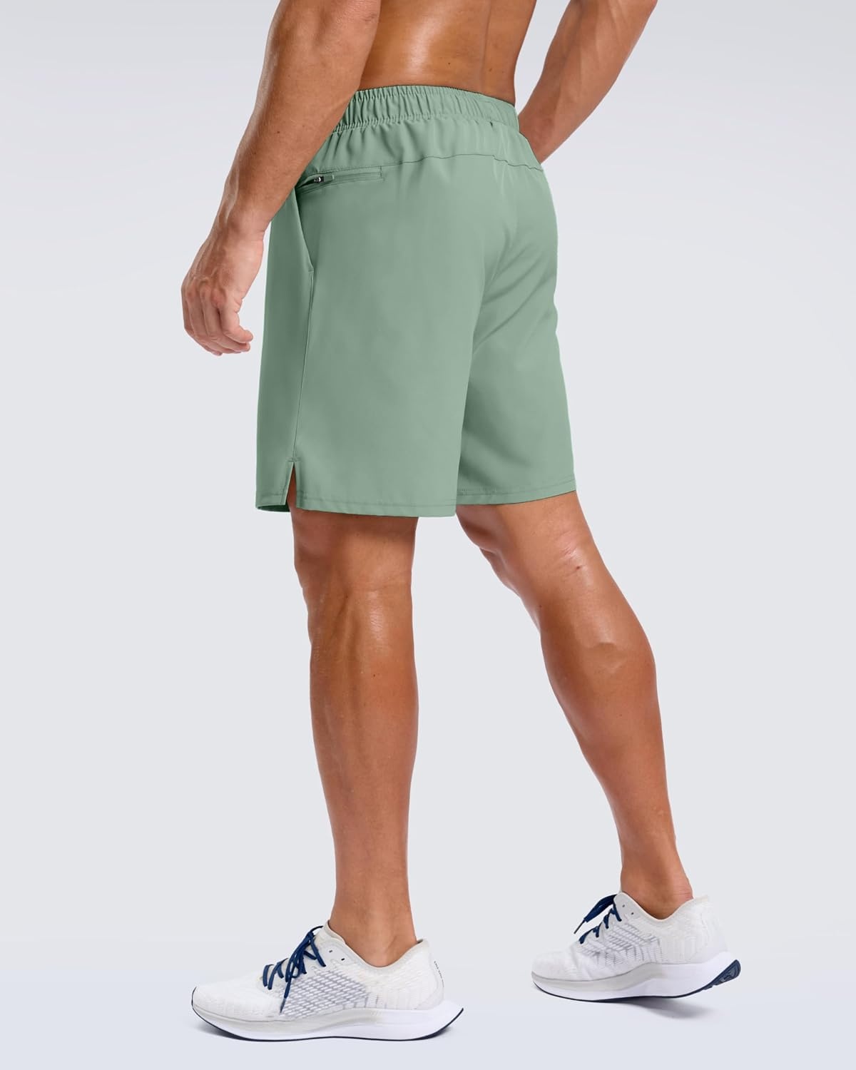 image:imageG Gradual Mens Athletic Running Shorts with 2 Zipper Pockets 7 5 9Lodenfrost