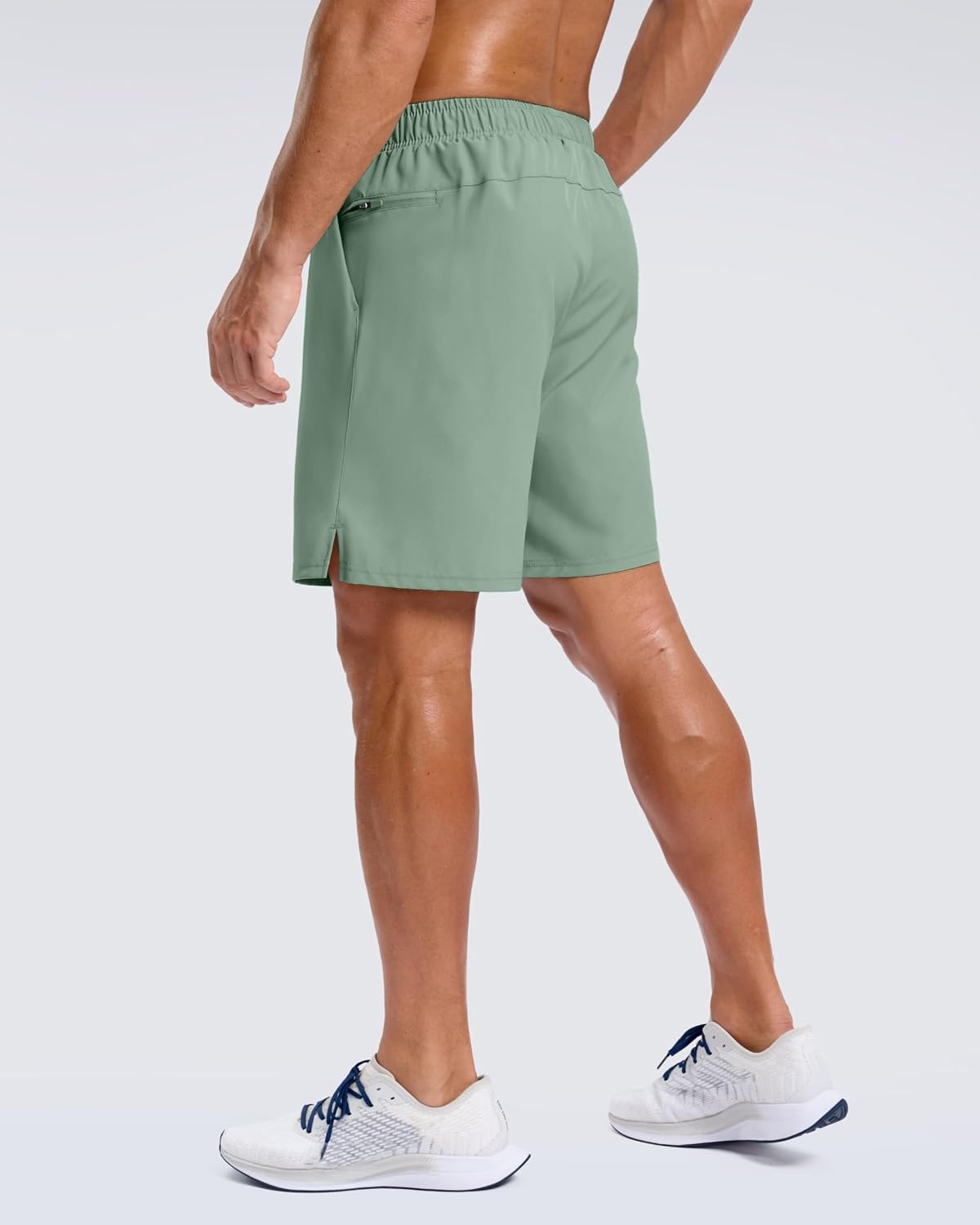 image:imageG Gradual Mens Athletic Running Shorts with 2 Zipper Pockets 7 5 9Lodenfrost