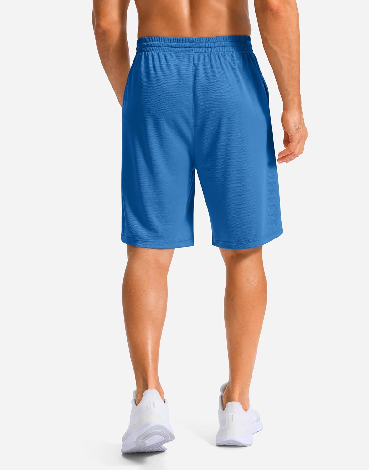 image:imageG Gradual Mens Athletic Shorts with Pockets 9 11 Long Basketball ShortsBlue