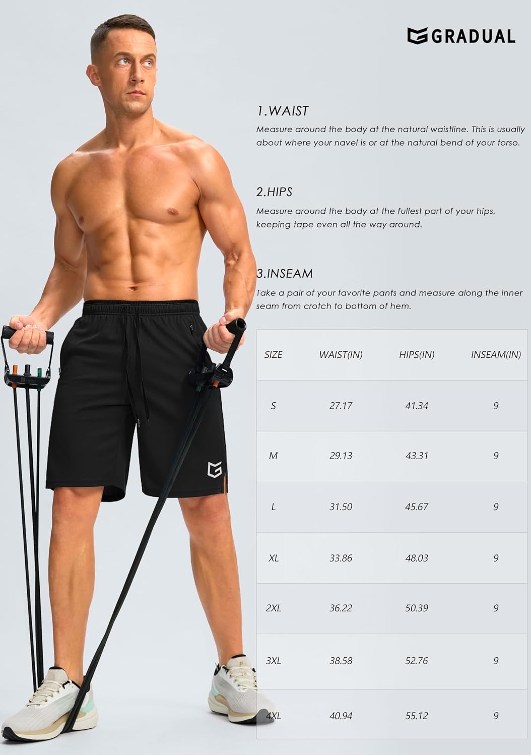 image:imageMens Athletic Shorts with Zipper Pocket 911 Basketball Long ShortsDusty Blue