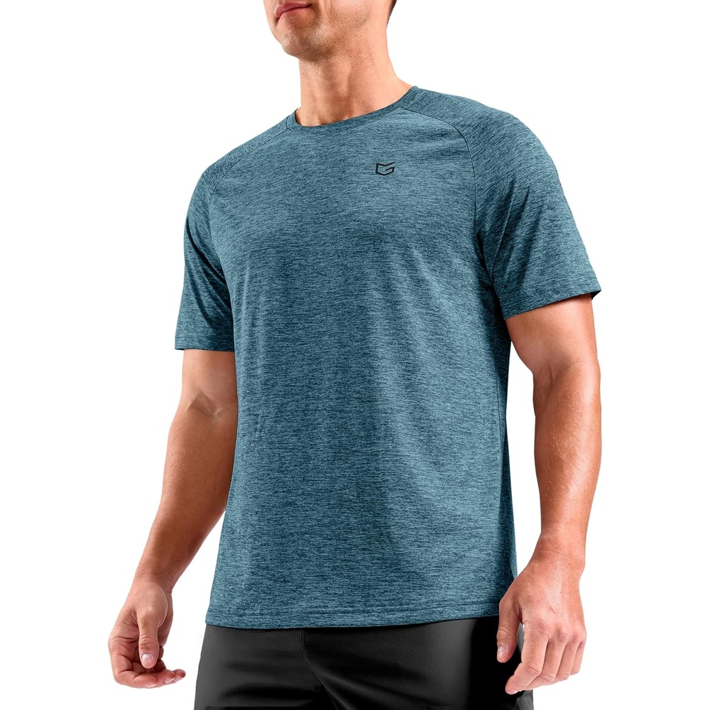 image:imageG Gradual Mens Workout Dry Fit Shirts Athletic Performance TShirtsTeal Green