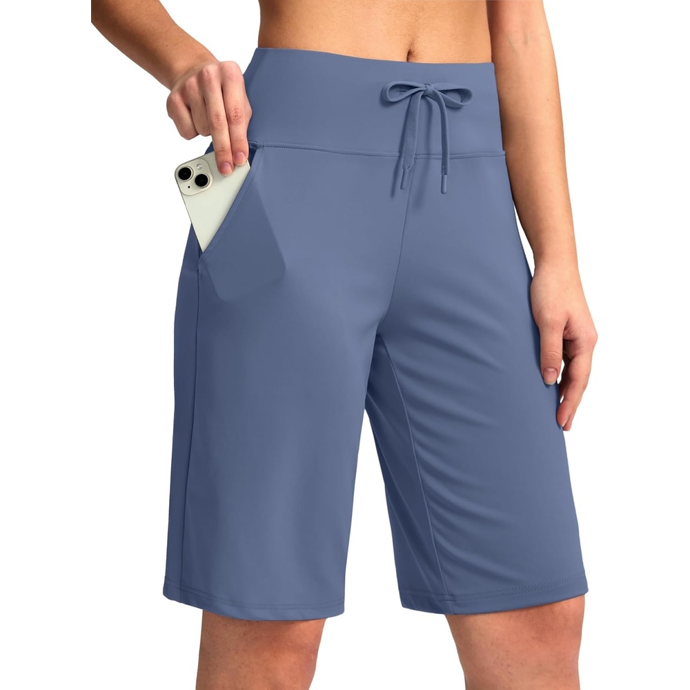 image:imageG Gradual Womens Bermuda Shorts 11 Knee Length with PocketsUniverse Blue