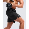 G Gradual Men’s Athletic Running Shorts with 2 Zipper Pockets 7″/ 5″/ 9″(Black)