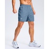 G Gradual Men’s Athletic Running Shorts with 2 Zipper Pockets 7″/ 5″/ 9″(Federalblue)