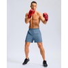 G Gradual Men’s Athletic Running Shorts with 2 Zipper Pockets 7″/ 5″/ 9″(Federalblue)