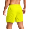 G Gradual Men’s Athletic Running Shorts with 2 Zipper Pockets 7″/ 5″/ 9″(Fluorescent Yellow)
