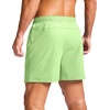 G Gradual Men’s Athletic Running Shorts with 2 Zipper Pockets 7″/ 5″/ 9″(Mint Moment)
