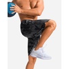 G Gradual Men’s Athletic Shorts with Pockets 9″/ 11″ Long Basketball Shorts(Gray Camo)