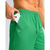 G Gradual Men’s Athletic Shorts with Pockets 9″/ 11″ Long Basketball Shorts(Green)