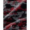G Gradual Men’s Athletic Shorts with Pockets 9″/ 11″ Long Basketball Shorts(Red Camo)